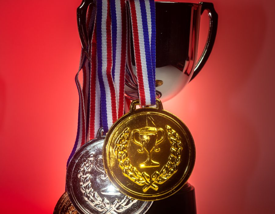 Medallas deportivas para competiciones