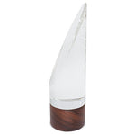 Trofeo de cristal y madera Estalagmita