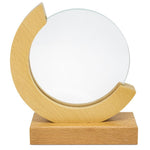 Trofeo de cristal y madera Globo
