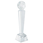 Trofeo deportivo de cristal Gol