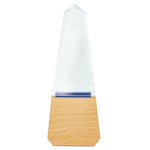 Trofeo de cristal y madera Teide