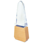Trofeo de cristal y madera Teide