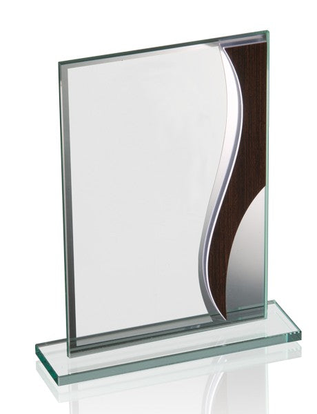 Trofeo de Cristal Madera