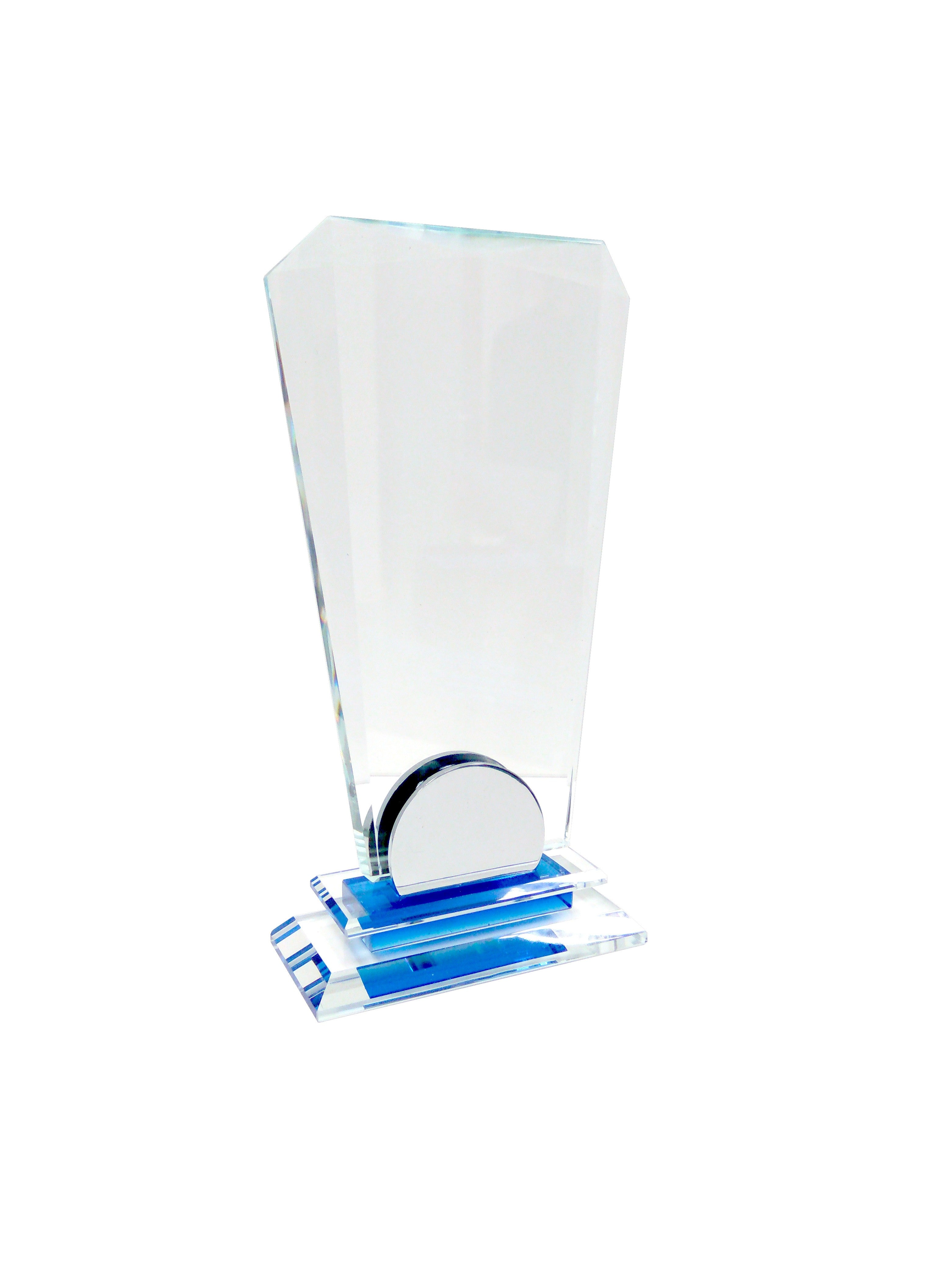 Trofeo de Cristal con Círculo