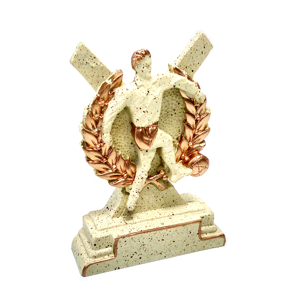 Trofeo en Resina Futbolista Bronce