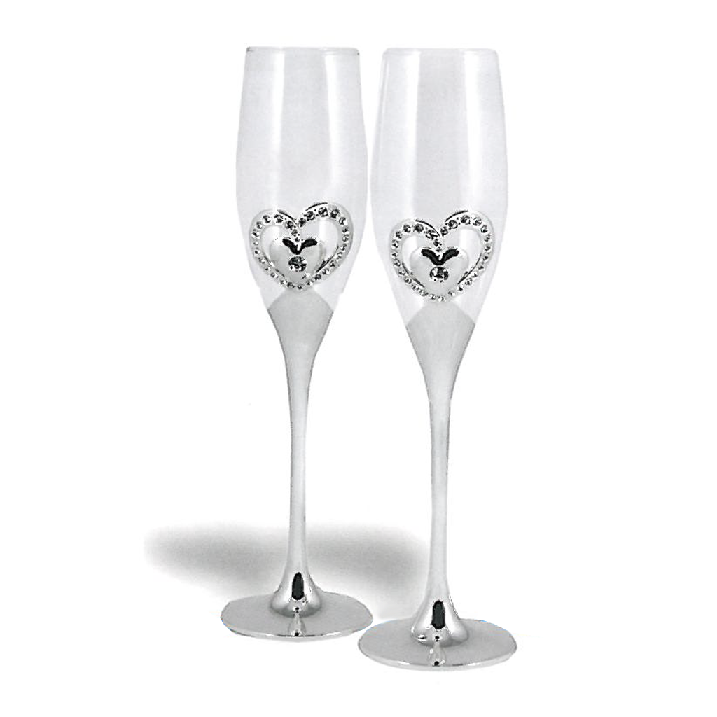 Copas para Brindis con Corazón