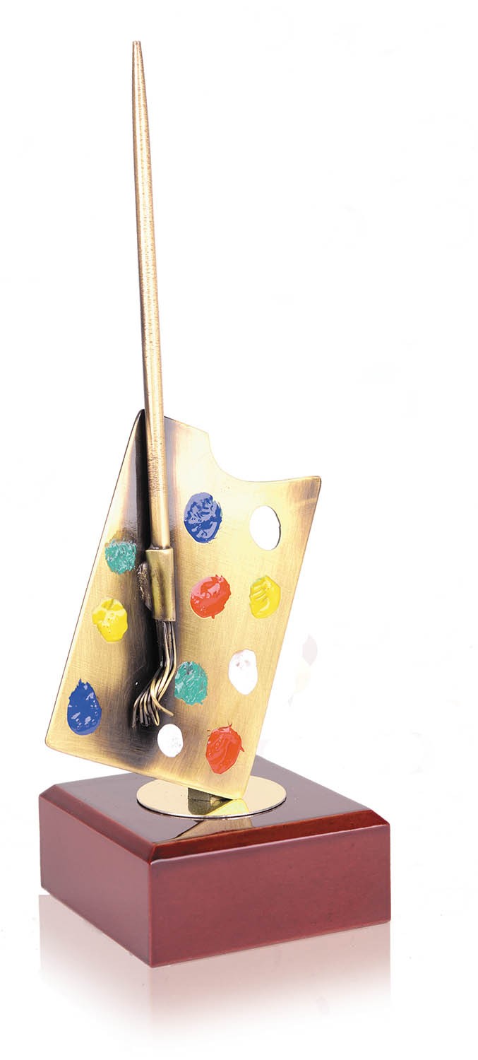 Trofeo Soldadura de Pincel con paleta