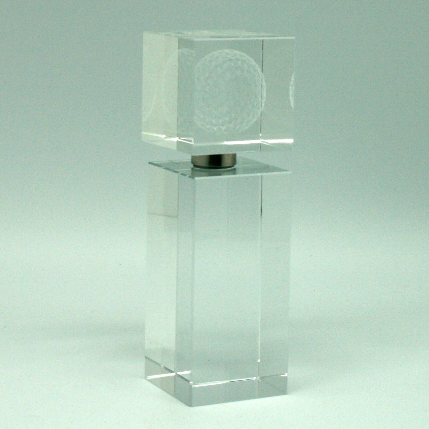 Trofeo de Cristal de Golf Giratorio