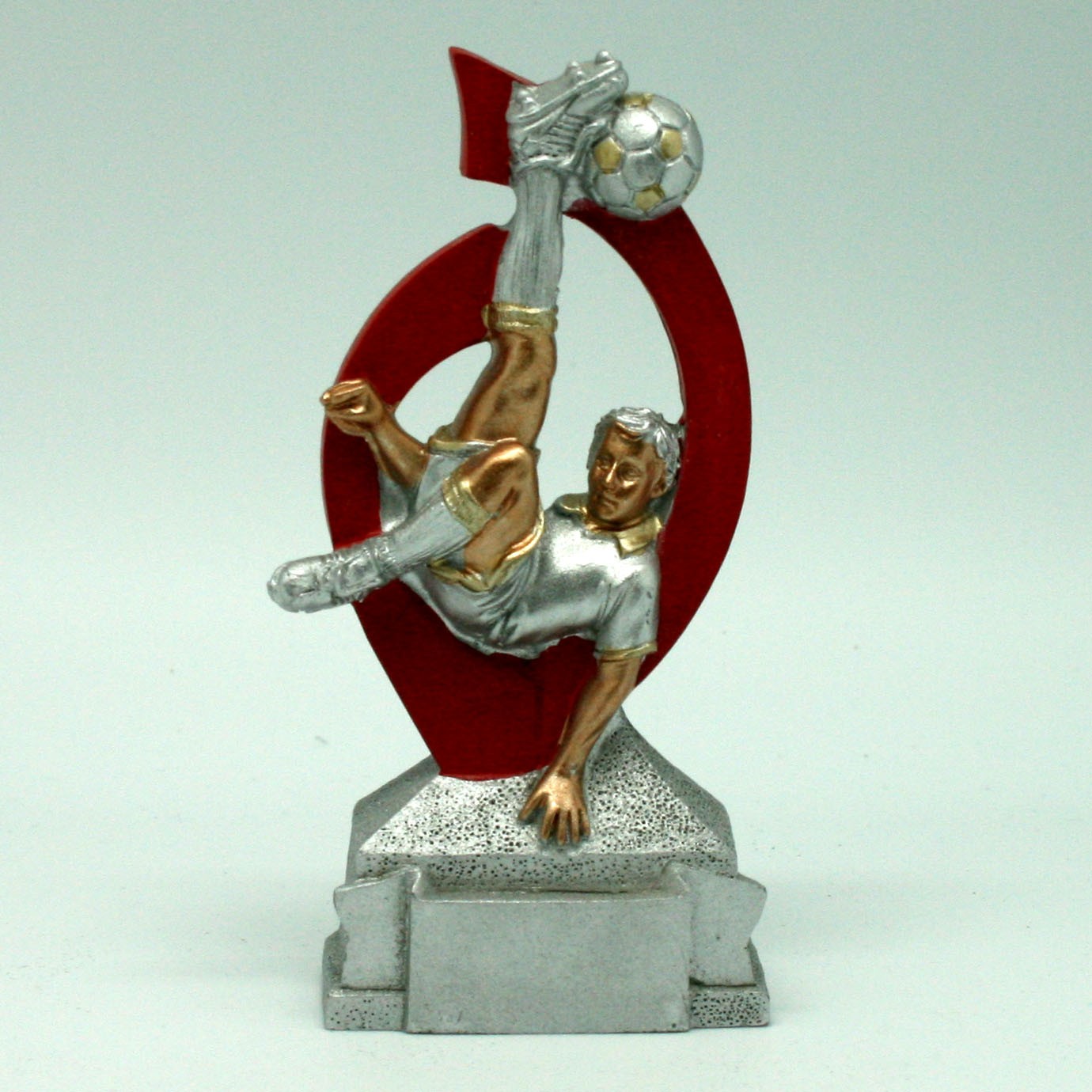 Trofeo en Resina Futbolista Chilena