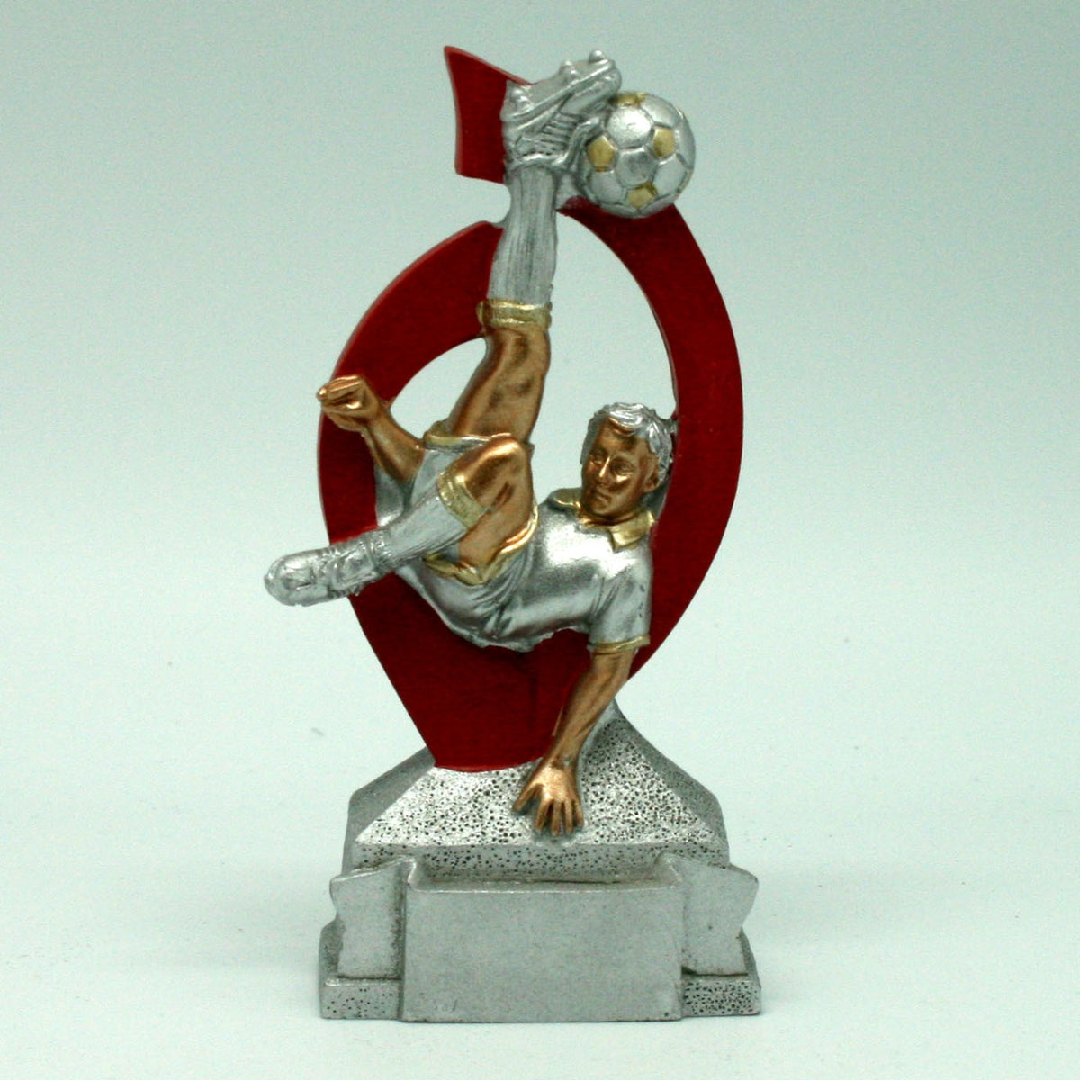 Trofeo en Resina Futbolista Chilena