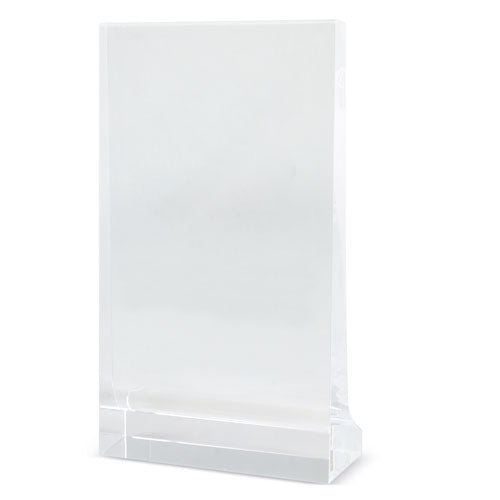 Trofeo de cristal rectangular Divo