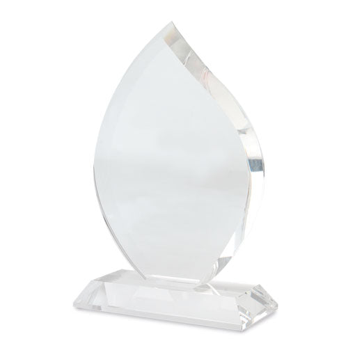 Trofeo de cristal Baltic en forma de lágrima