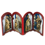 Retablo cuádruple de los mandamientos Santa María