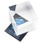 Pisapapeles de cristal Gesis con efecto lateral