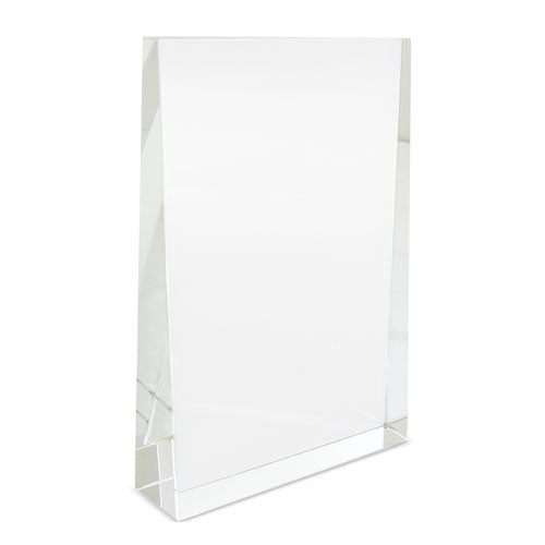 Trofeo de cristal vertical Vert